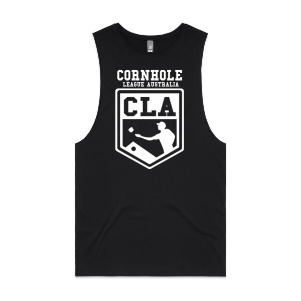 Cornhole League Australia Mens Tank (Rush Order) Thumbnail