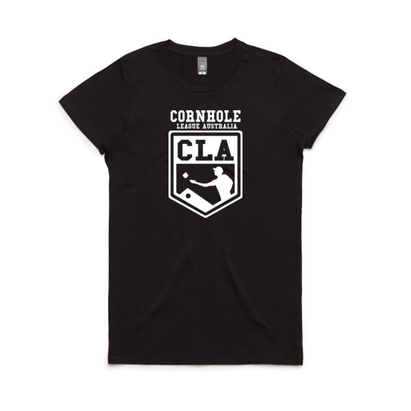 Cornhole League Australia Ladies T-Shirt Thumbnail