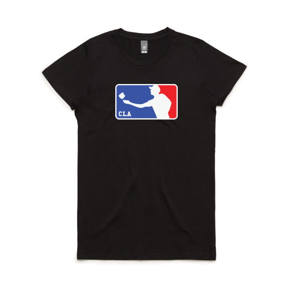 Cornhole Major League Ladies Tee Thumbnail